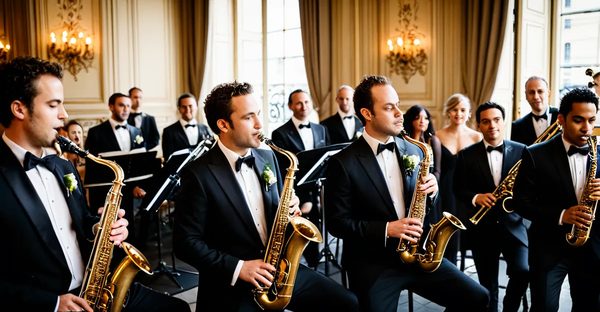 Orchestre jazz pour mariage à paris : guide et prix